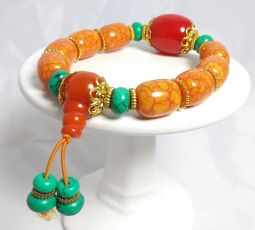 Beautiful Stone Beads Stretch Bracelet